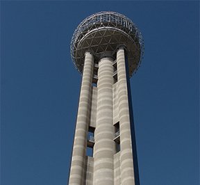 Reunion Tower, Dallas, Texas.