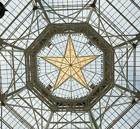 5 pointed star architecture. 