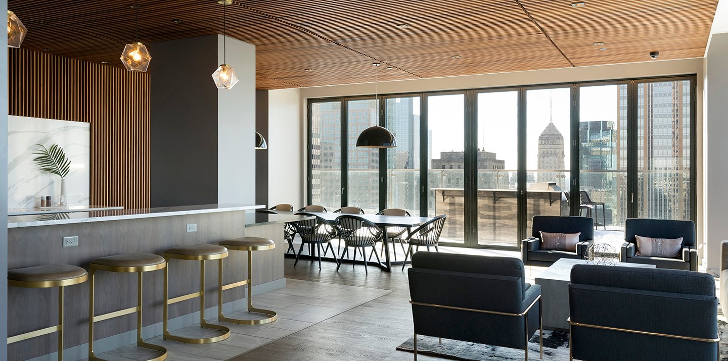 Gorgeous views from the community room at Stay Alfred at 4Marq