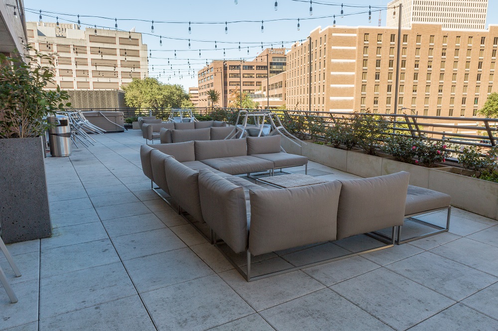 Rooftop Patio of The Saratoga by Stay Alfred