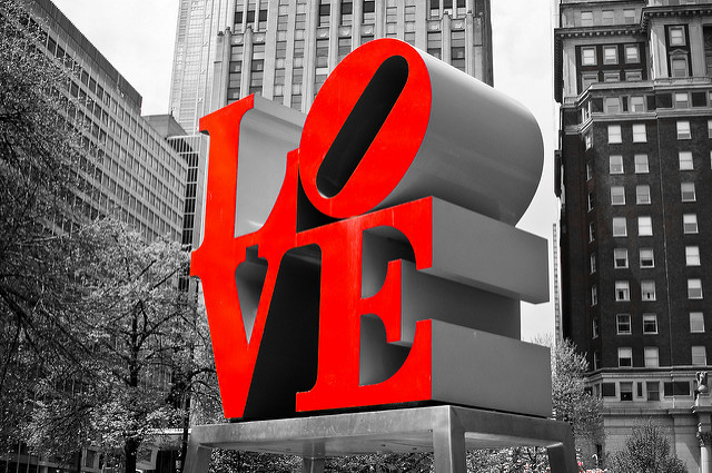 Love Park in Philadelphia