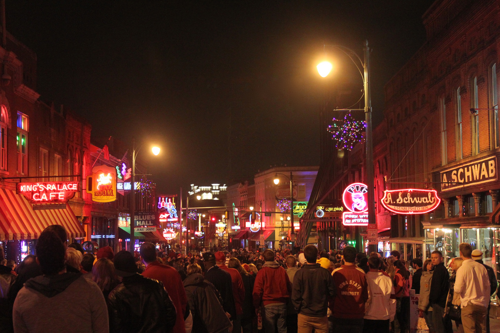 Festivities of Beale Street